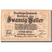 Biljet, Oostenrijk, Bregenz, 20 Heller, Blason 1919-10-01, SPL Mehl:FS 1118I