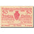 Biljet, Oostenrijk, Linz, 50 Heller, Blason, 1921, 1921-02-01, TTB