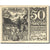 Biljet, Oostenrijk, Hinterstoder, 50 Heller, montagne, 1920 SPL Mehl:FS 377a