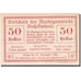 Billet Autriche Gross-Pertholz, 50 Heller valeur faciale 1920 SPL Mehl:FS 295IIc