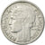 Munten, Frankrijk, Morlon, 2 Francs, 1946, Beaumont le Roger, FR, Aluminium