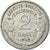 Munten, Frankrijk, Morlon, 2 Francs, 1946, Beaumont le Roger, FR, Aluminium