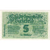 Germany, Bielefeld, 5 Goldpfennig, 1923-11-08, UNC(63), Linen, Grabowski:93