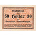 Áustria, Mauerkirchen, 50 Heller, AU(55-58)