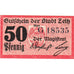 Germany, Zeitz, 50 Pfennig, UNC(63)