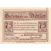 Duitsland, Ditfurt, 75 Pfennig, 1921-07-01, SUP