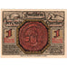 Germania, Querfurt, 1 Mark, 1921-08-24, SPL