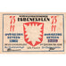 Germania, Bullenkuhlen, 75 Pfennig, 1921-12-31, SPL-