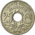 Coin, France, Lindauer, 25 Centimes, 1921, EF(40-45), Copper-nickel, KM:867a