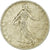 Coin, France, Semeuse, Franc, 1909, Paris, F(12-15), Silver, KM:844.1