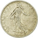 Monnaie, France, Semeuse, Franc, 1909, Paris, B+, Argent, Gadoury:467, KM:844.1