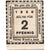 Alemanha, Kitzingen Städtische Sparkasse, 2 Pfennig, valeur faciale 2, 1920
