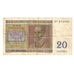 Banknot, Belgia, 20 Francs, 1950, 1950-07-01, KM:132a, EF(40-45)