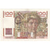 Francja, 100 Francs, Jeune Paysan, 1953, T.532, AU(55-58), Fayette:28.35