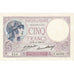 Francja, 5 Francs, Violet, 1930, P.43383, UNC(65-70), Fayette:3.14, KM:72d