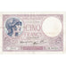 Francia, 5 Francs, Violet, 1939, M.58085, MBC, Fayette:04.01, KM:83