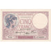 Frankreich, 5 Francs, Violet, 1939, T.64320, SS+, Fayette:04.12, KM:83