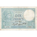 Francia, 10 Francs, Minerve, 1936, X.67996, MB+, Fayette:06.17, KM:73e