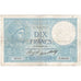 Francia, 10 Francs, Minerve, 1937, R.68081, B+, Fayette:06.18, KM:73e