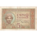 Madagascar, 5 Francs, 1937-1947, KM:35, TB