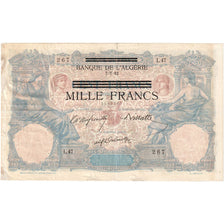 Tunisië, 1000 Francs on 100 Francs, Undated (1942-1943), TB