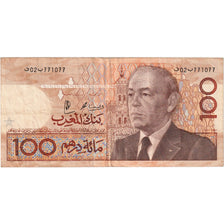 Morocco, 100 Dirhams, Undated (1987), KM:65d, EF(40-45)