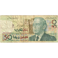 Morocco, 50 Dirhams, Undated (1987), KM:64c, VF(20-25)