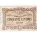 Frankrijk, Gray & Vesoul, 50 Centimes, 1915, Chambre de Commerce, TTB