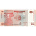 Congo Democratic Republic, 10 Francs, 2003-06-30, UNC(65-70)