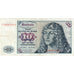 République fédérale allemande, 10 Deutsche Mark, 1970-01-02, TB