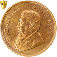 Południowa Afryka, Krugerrand, 1 Oz, 1980, Pretoria, Złoto, PCGS, MS67, KM:73