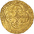 Francja, Philippe VI, Chaise d'or, 1346-1350, Złoto, EF(40-45), Duplessy:258