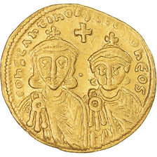 Constantine V Copronymus, with Leo IV and Leo III, Solidus, 751-775