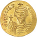 Phocas, Solidus, 606-607, Constantinople, Or, TTB+, Sear:620