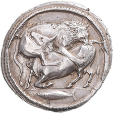 Macédoine, Tétradrachme, ca. 470-430 BC, Acanthos, Argent, TTB, HGC:3.1-385