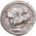 Macedonië, Tetradrachm, ca. 470-430 BC, Akanthos, Zilver, ZF, HGC:3.1-385