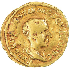 Hostilien, Aureus, 251, Rome, Or, B+, RIC:183b