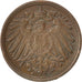 Munten, DUITSLAND - KEIZERRIJK, Wilhelm II, Pfennig, 1907, Munich, ZF, Koper