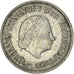 Monnaie, Pays-Bas, Juliana, 25 Cents, 1966, TTB, Nickel, KM:183