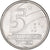 Moneda, Brasil, 5 Cruzeiros, 1990, EBC, Acero inoxidable, KM:618.1