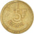 Moeda, Bélgica, 5 Francs, 5 Frank, 1986, VF(30-35), Latão ou Alumínio-Bronze