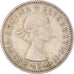 Moeda, Grã-Bretanha, Elizabeth II, Shilling, 1957, EF(40-45), Cobre-níquel