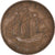 Moneta, Gran Bretagna, George VI, 1/2 Penny, 1943, BB, Bronzo, KM:844