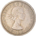 Moeda, Grã-Bretanha, Elizabeth II, Florin, Two Shillings, 1967, EF(40-45)