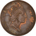 Coin, Great Britain, Elizabeth II, 2 Pence, 1989, AU(50-53), Bronze, KM:936