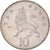 Moneta, Wielka Brytania, Elizabeth II, 10 Pence, 1996, EF(40-45), Miedź-Nikiel