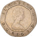 Moneta, Gran Bretagna, Elizabeth II, 20 Pence, 1982, BB, Rame-nichel, KM:931