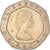 Münze, Großbritannien, Elizabeth II, 20 Pence, 1982, VZ, Kupfer-Nickel, KM:931