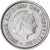 Moneta, Paesi Bassi, Juliana, 25 Cents, 1950, BB+, Nichel, KM:183