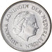 Coin, Netherlands, Juliana, 25 Cents, 1968, EF(40-45), Nickel, KM:183